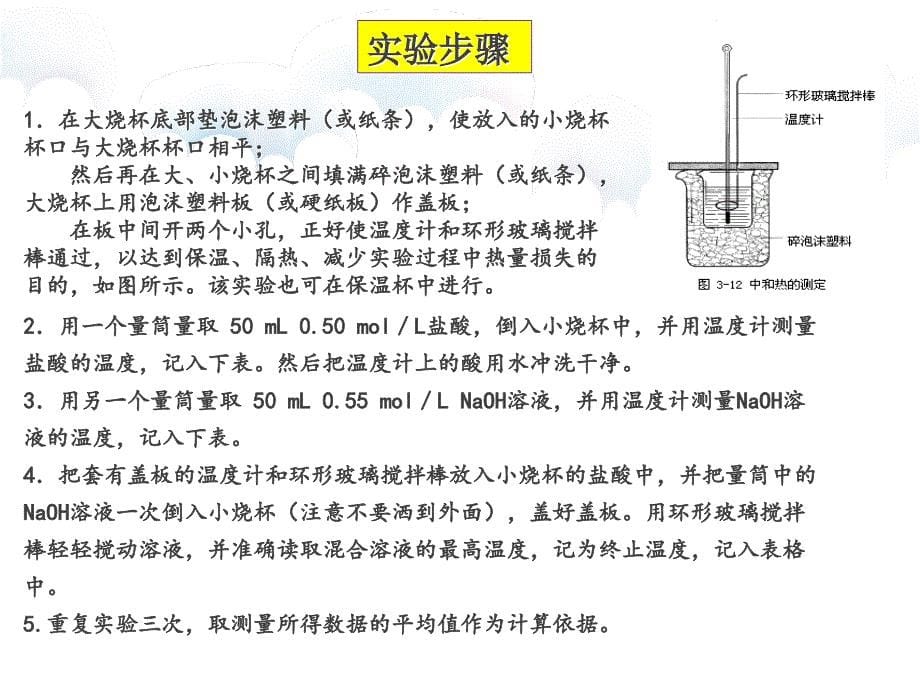 113中和热的测定_第5页