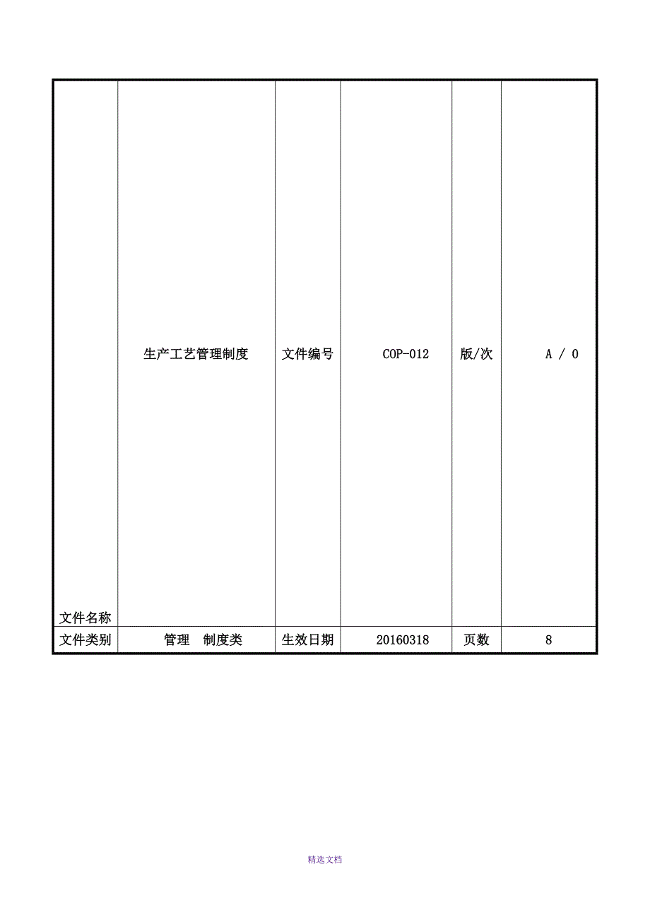 化妆品生产工艺管理制度_第1页