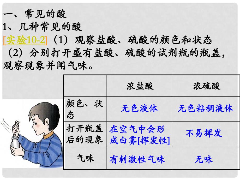 九年级化学下册 10.1 常见的酸和碱（2）课件 （新版）新人教版_第4页