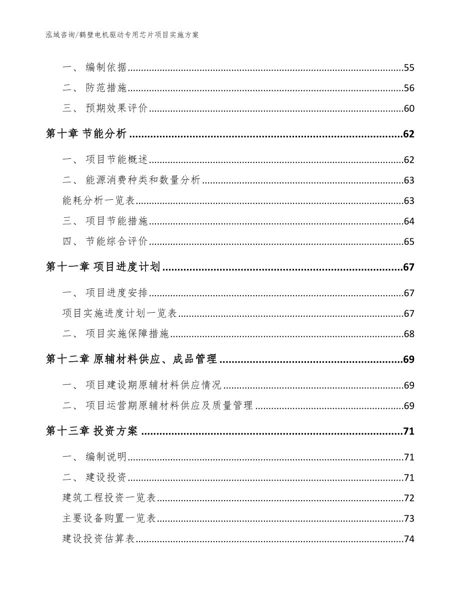 鹤壁电机驱动专用芯片项目实施方案_范文参考_第3页