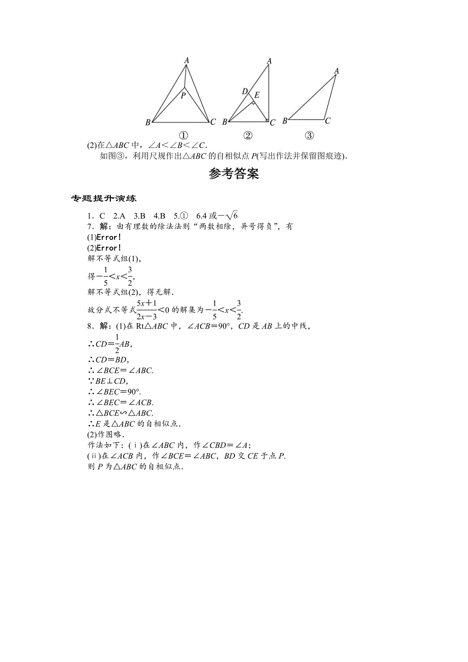 中考数学总复习基础讲练：专题阅读理解_第4页