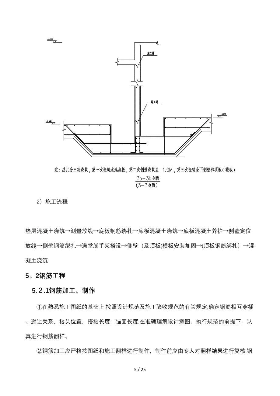 2019年(消防水池施工方案)_第5页