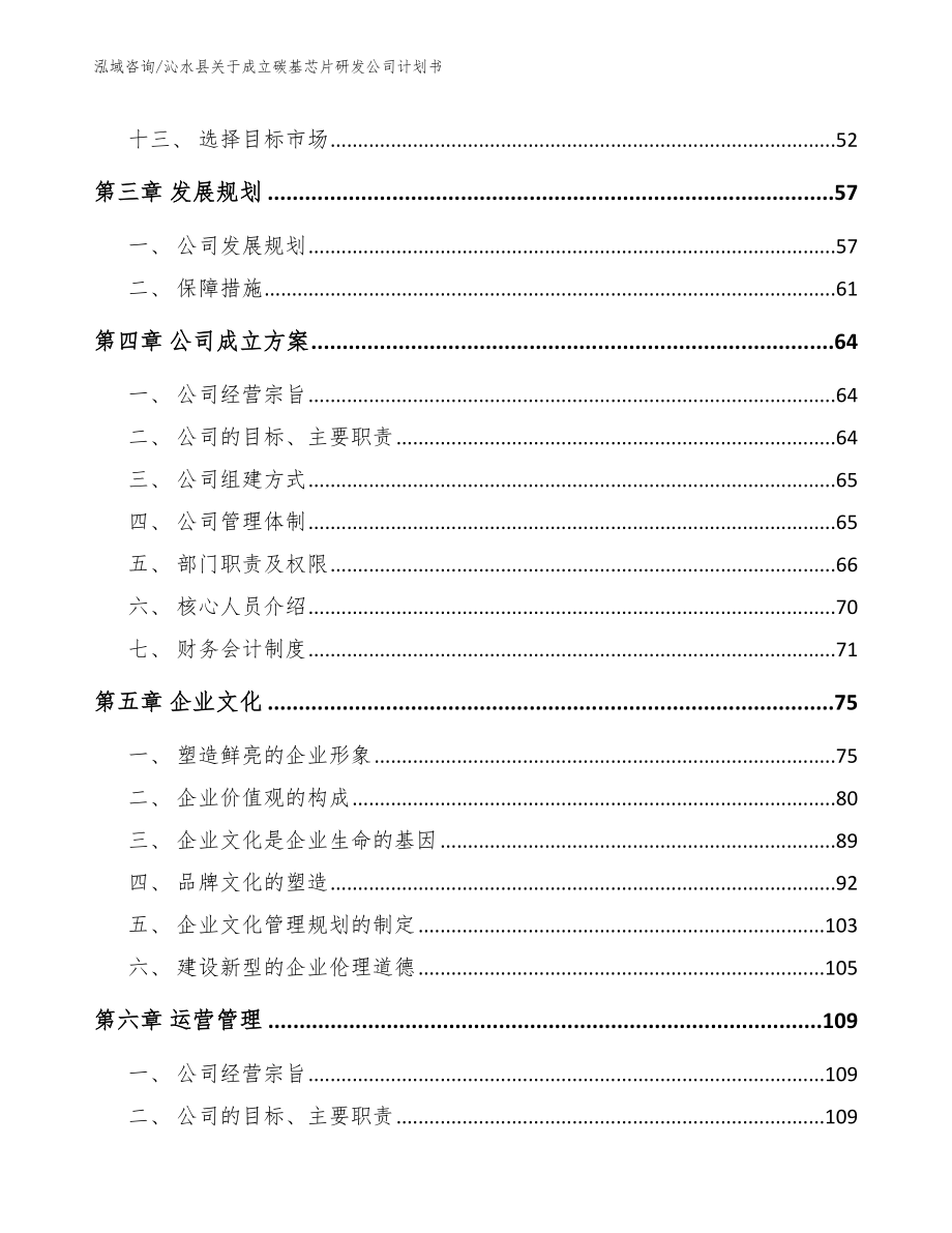 沁水县关于成立碳基芯片研发公司计划书_第3页