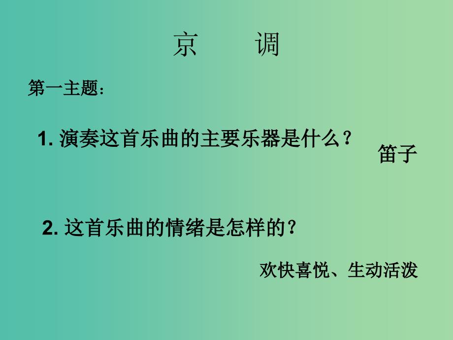 六年级语文上册《京剧》课件3 冀教版_第3页