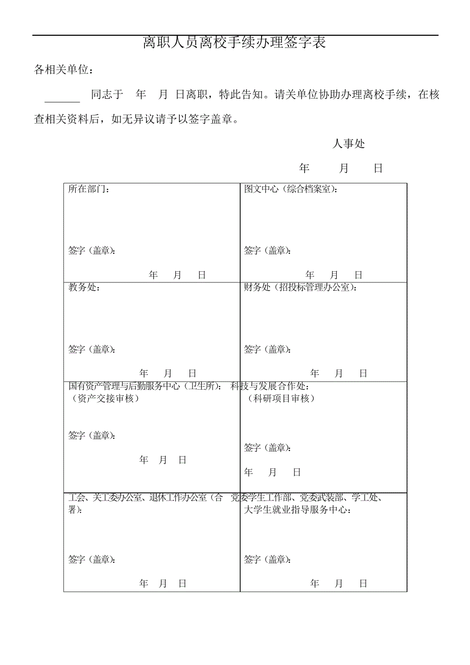 辞职申请表_第2页