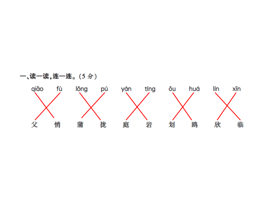 三年级上册语文习题课件－第五、六单元月考卷∣人教部编版(共12张PPT)教学文档_第2页