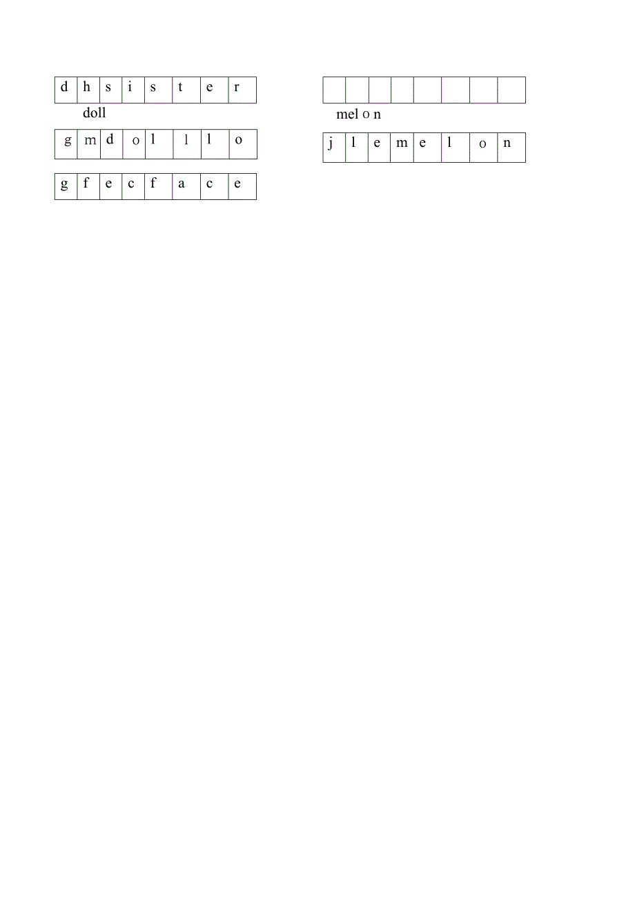 牛津一年级英语上学期期末复习试卷2_第3页