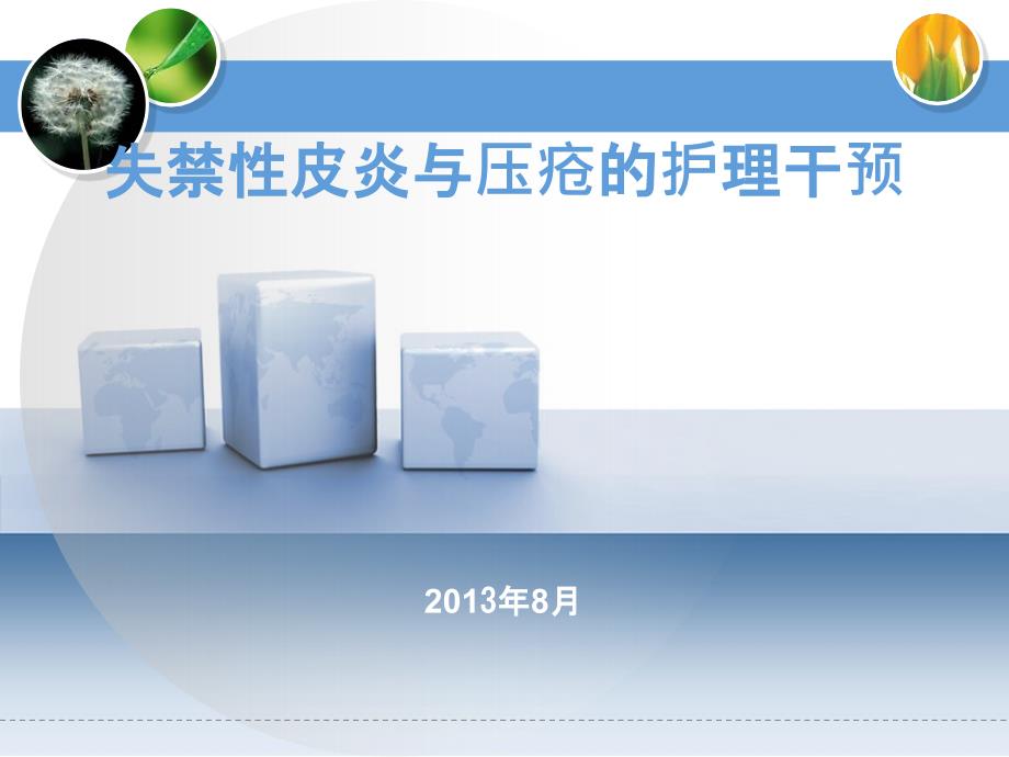 失禁性皮炎与压疮的护理干预课件_第1页