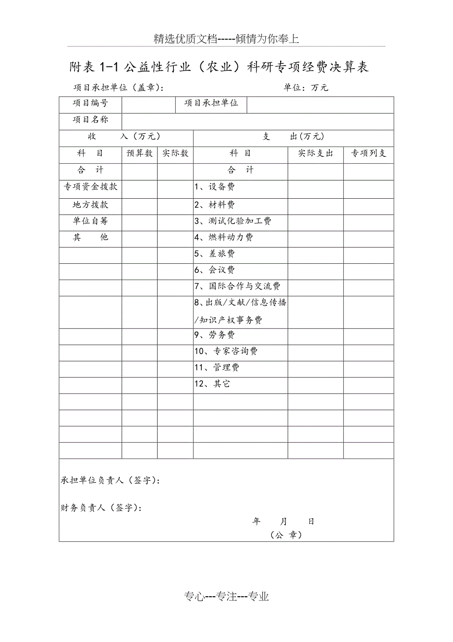 行业专项项目验收表格_第2页