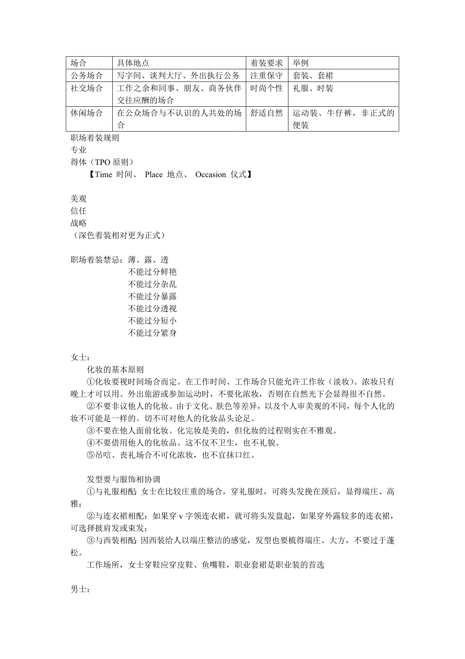 商务礼仪培训总结.doc_第2页