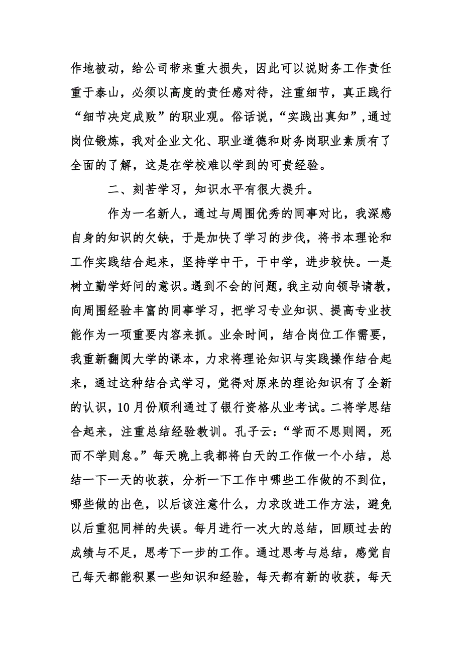 财务人员年终工作总结篇_第2页