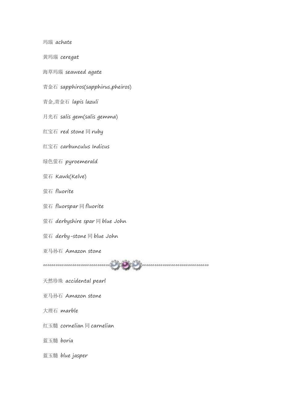 宝石的英文名_第4页