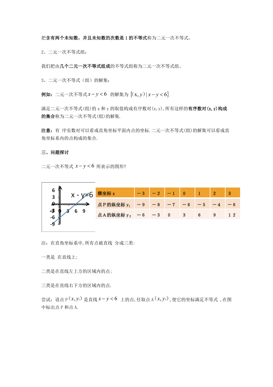 二元一次不等式（组）与平面区域_第3页