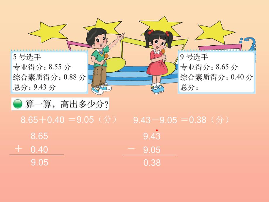 四年级数学下册1.7歌手大赛课件2北师大版_第2页