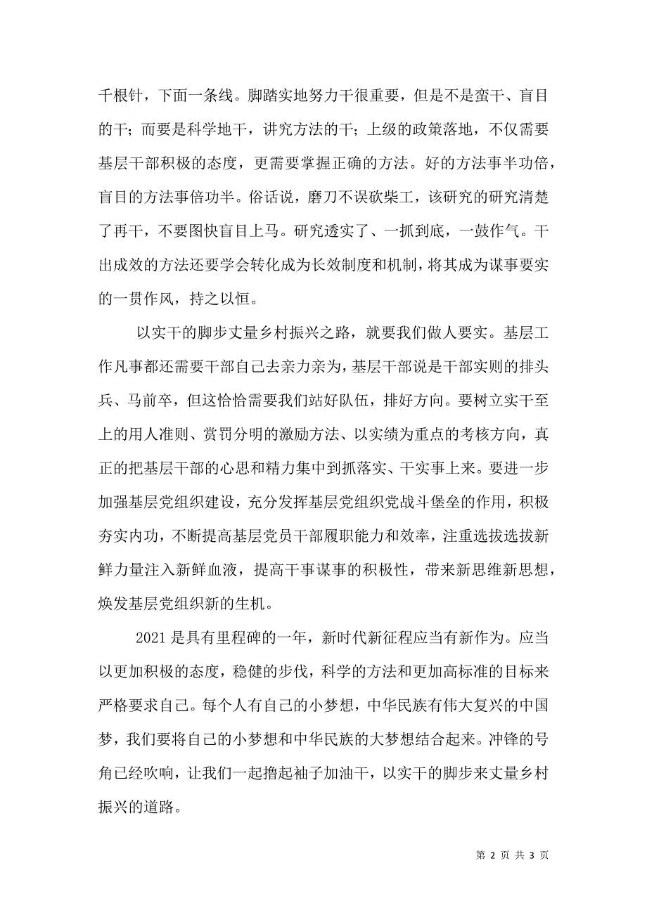 以实干的脚步丈量乡村振兴之路_第2页