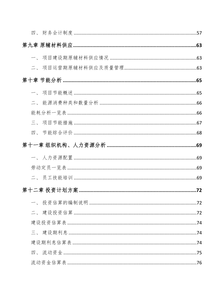 垫江模架产品项目可行性研究报告模板范本(DOC 76页)_第3页