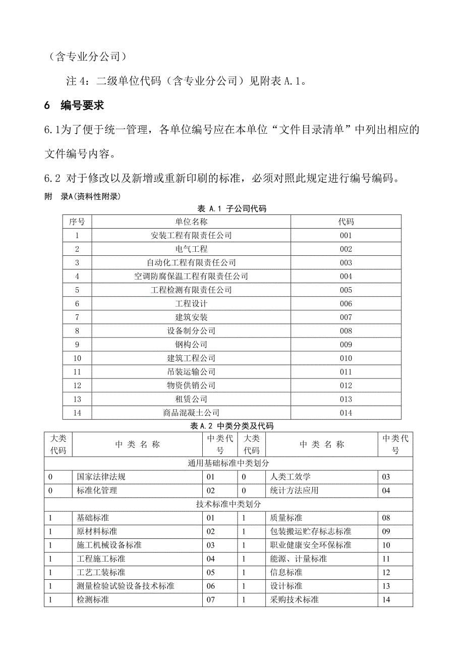 中小企业标准编和编码管理细则_第5页