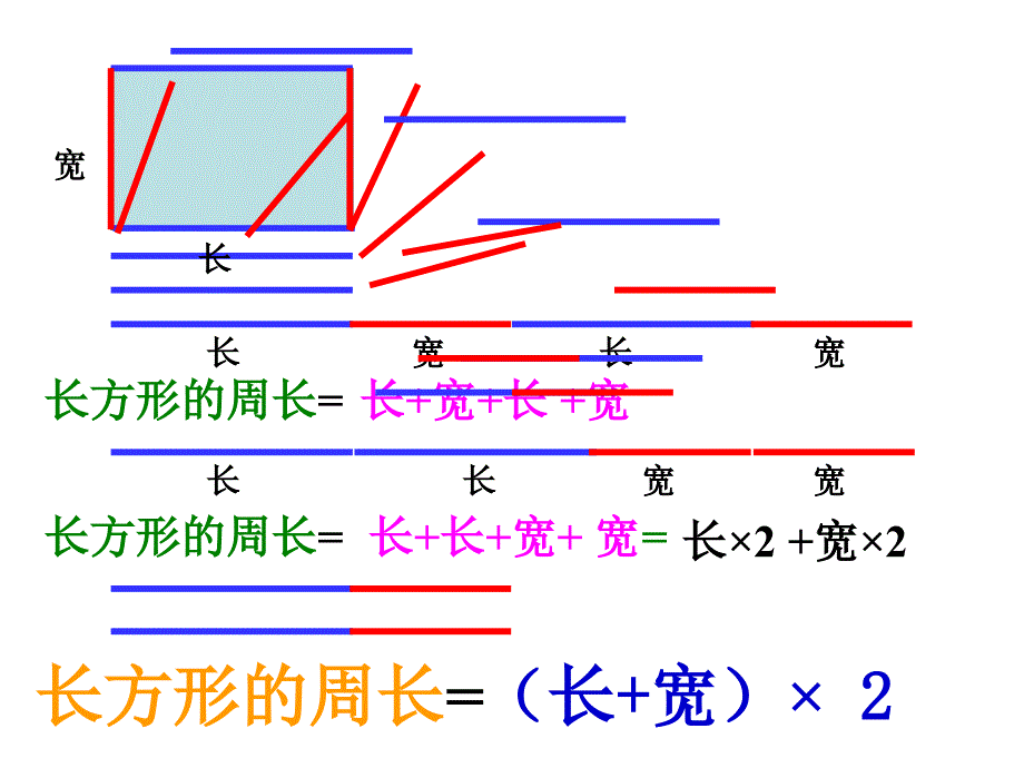 人教版三年级上册长方形和正方形周长的计算课件11_第4页