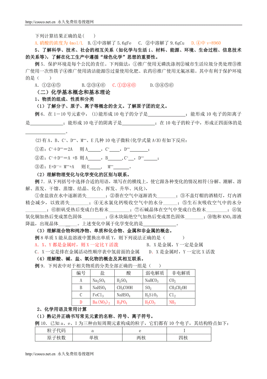 2010年佛山实验高考考纲训练题 144916doc--高中化学 .doc_第2页