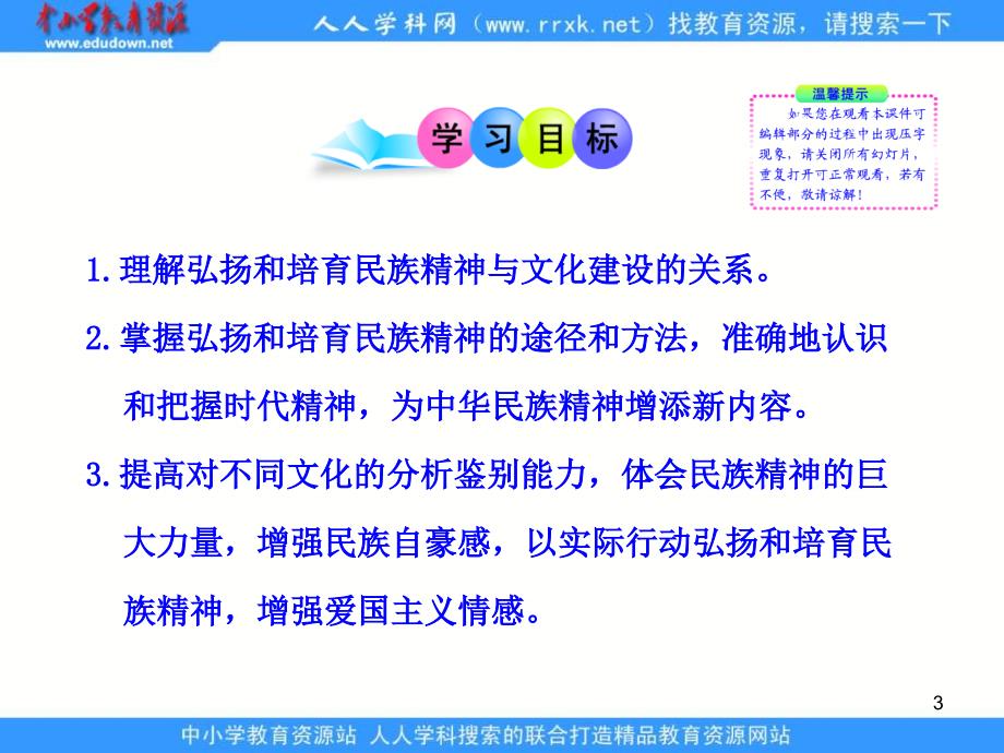 鲁教版九年高擎民族精神的火炬课件_第3页