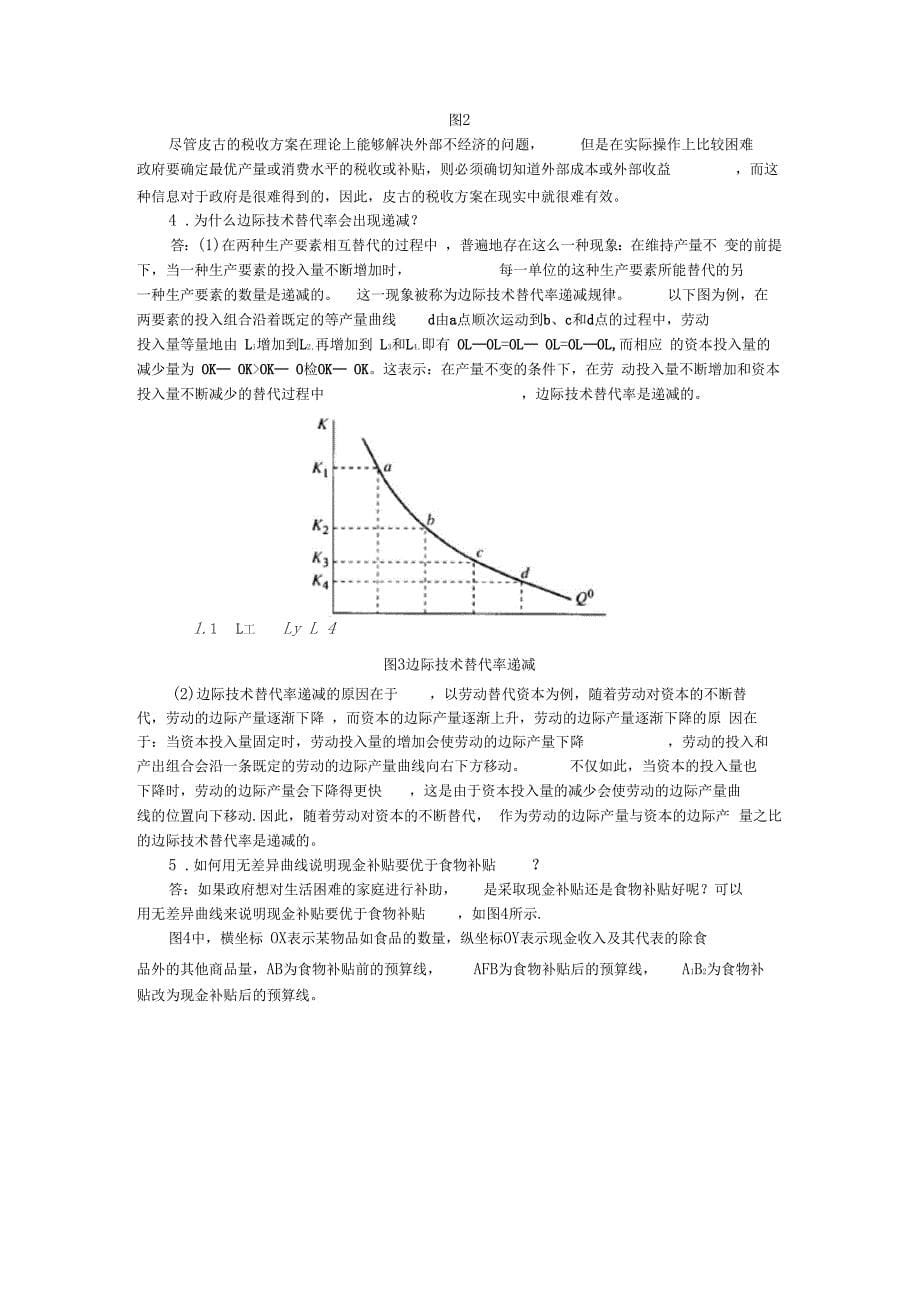 上财微观经济学考研模拟试题五_第5页