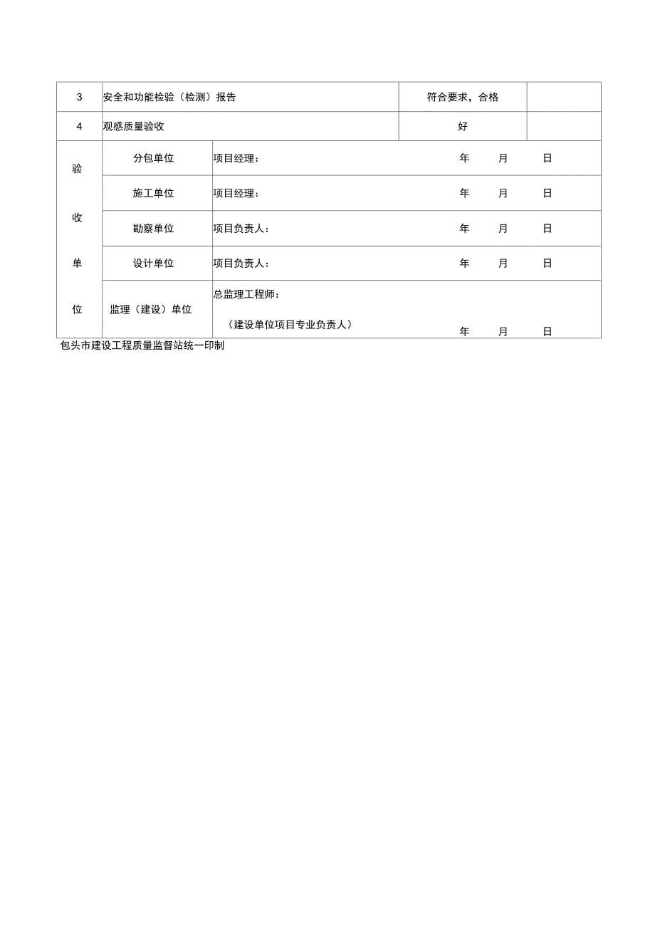 建筑电气分部工程质量验收记录表_第5页