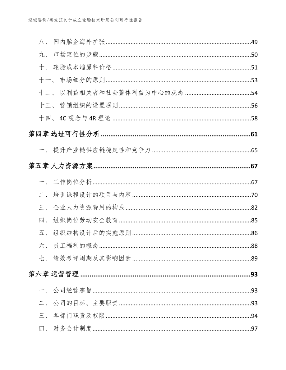 黑龙江关于成立轮胎技术研发公司可行性报告（模板参考）_第2页