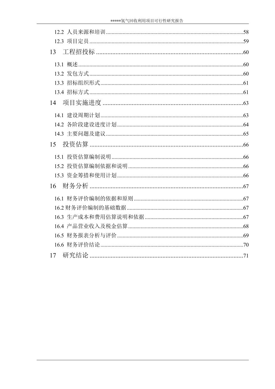 氢气回收利用项目可行性研究报告.doc_第4页