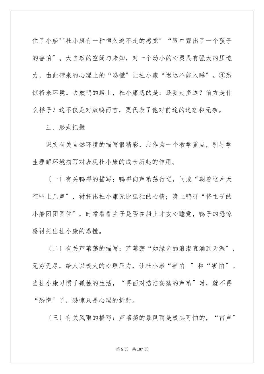 2023年《孤独之旅》教学设计4.docx_第5页