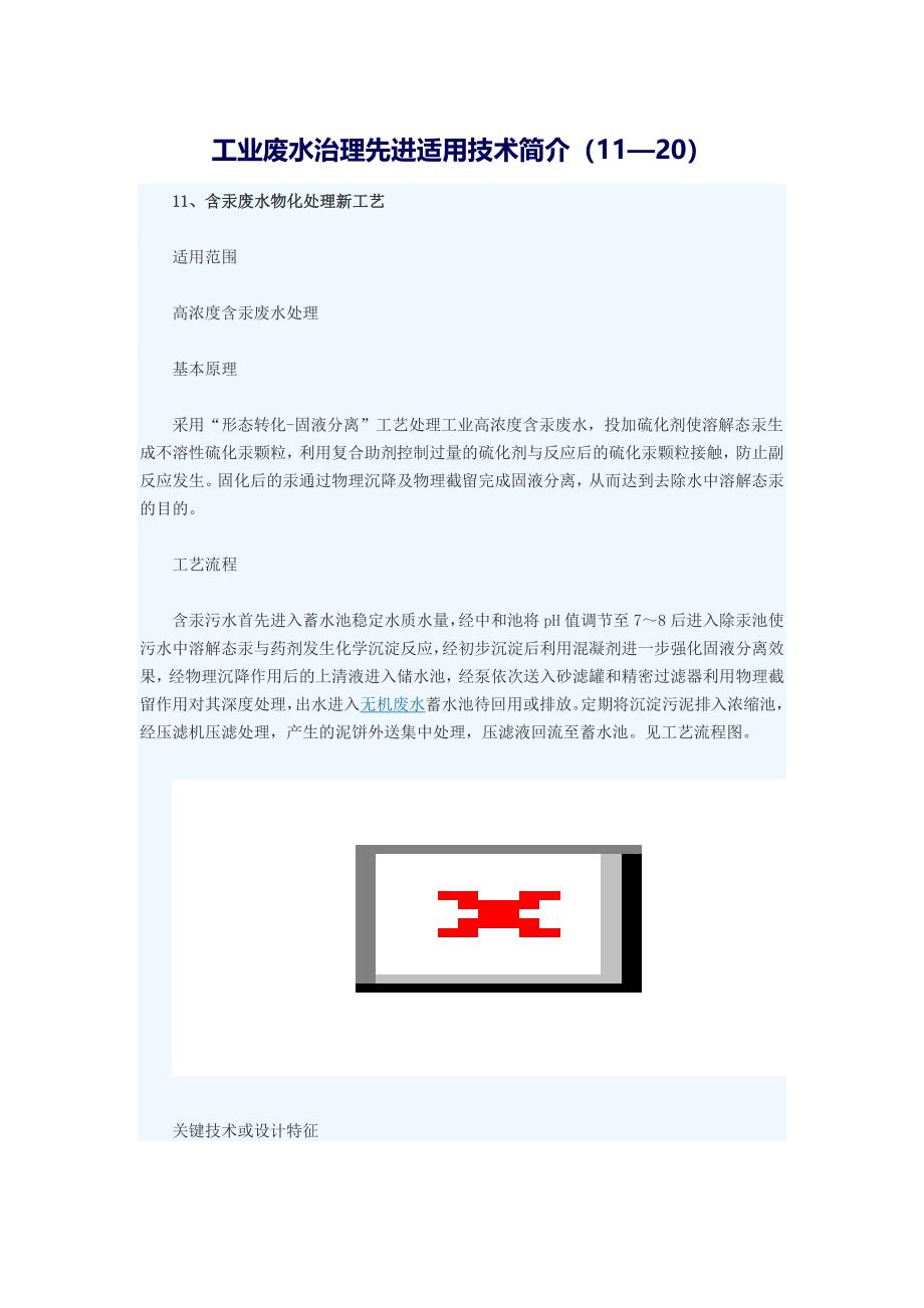 工业废水治理先进适用技术简介(11—20)_第1页