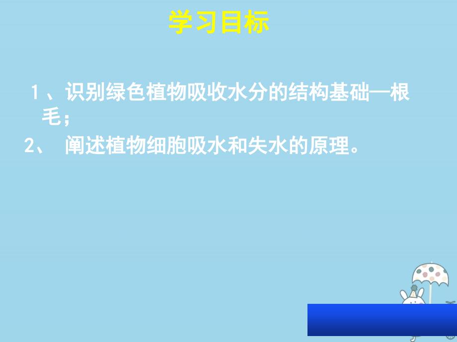 八年级生物上册 第三单元 第二章 第二节根对水分的吸收 （新版）冀教版_第2页