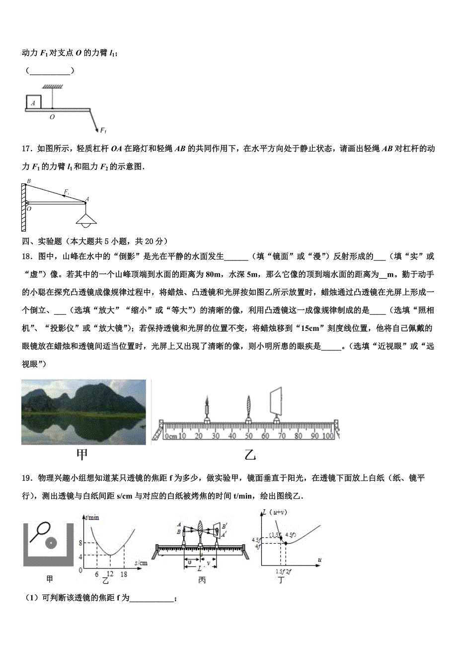 河北省秦皇岛市抚宁区台营区重点名校2023年中考冲刺卷物理试题含解析_第4页