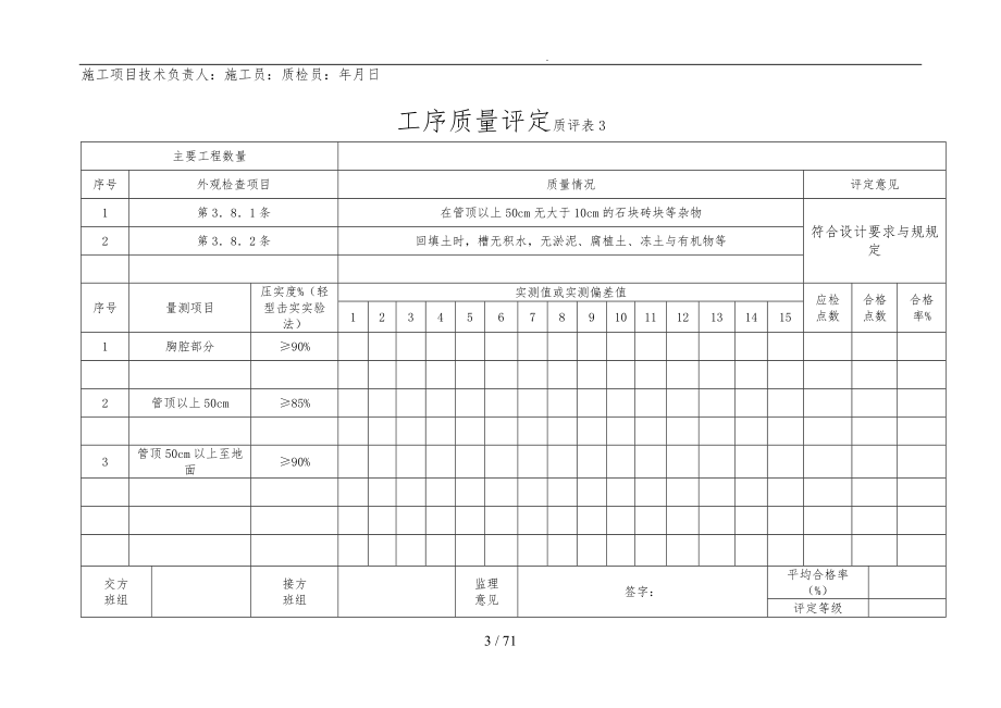 建筑工程质量验收表汇总_第3页