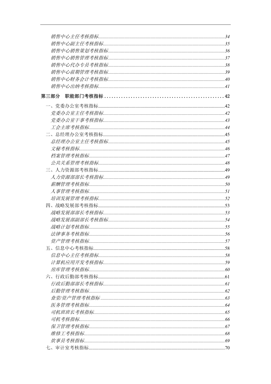 房地产公司KPI考核指标.doc_第3页