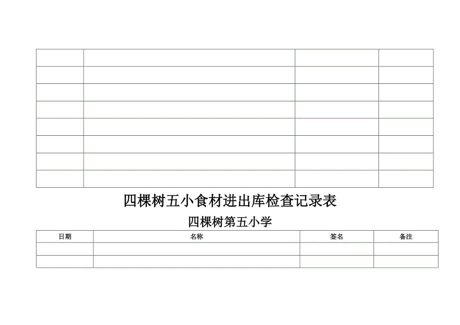 营养餐各项记录表_第4页