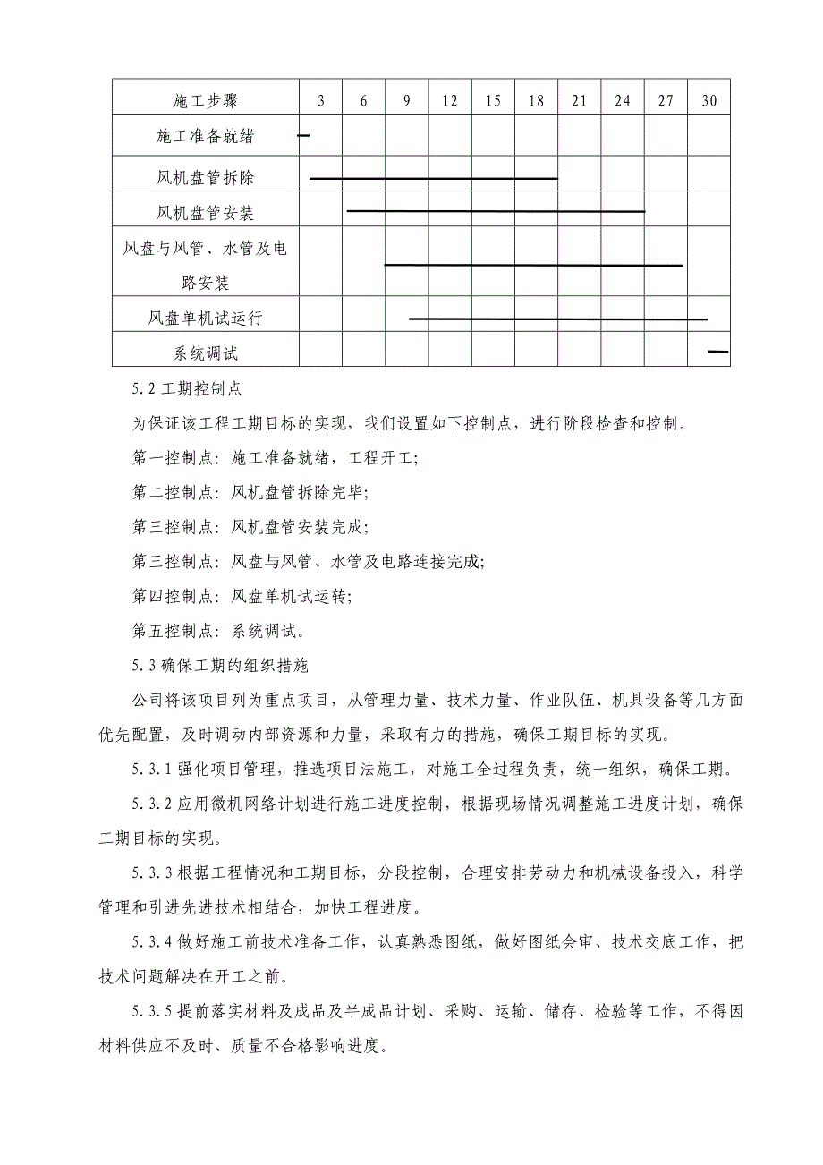 河北省工商行政管理局机关办公楼风机盘管更换工程工程施工组织设计.doc_第4页