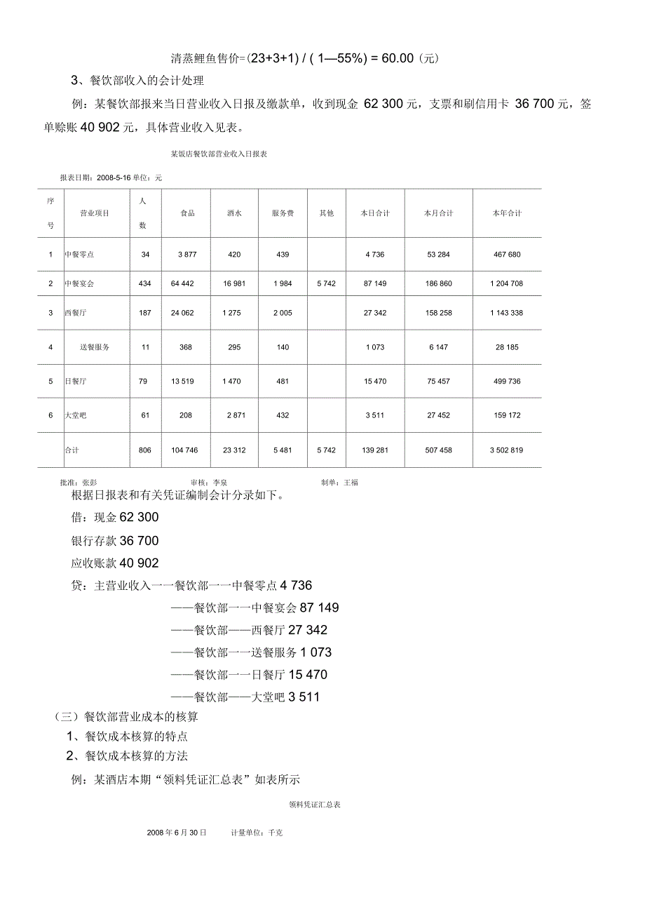 酒店经营业务的核算_第4页