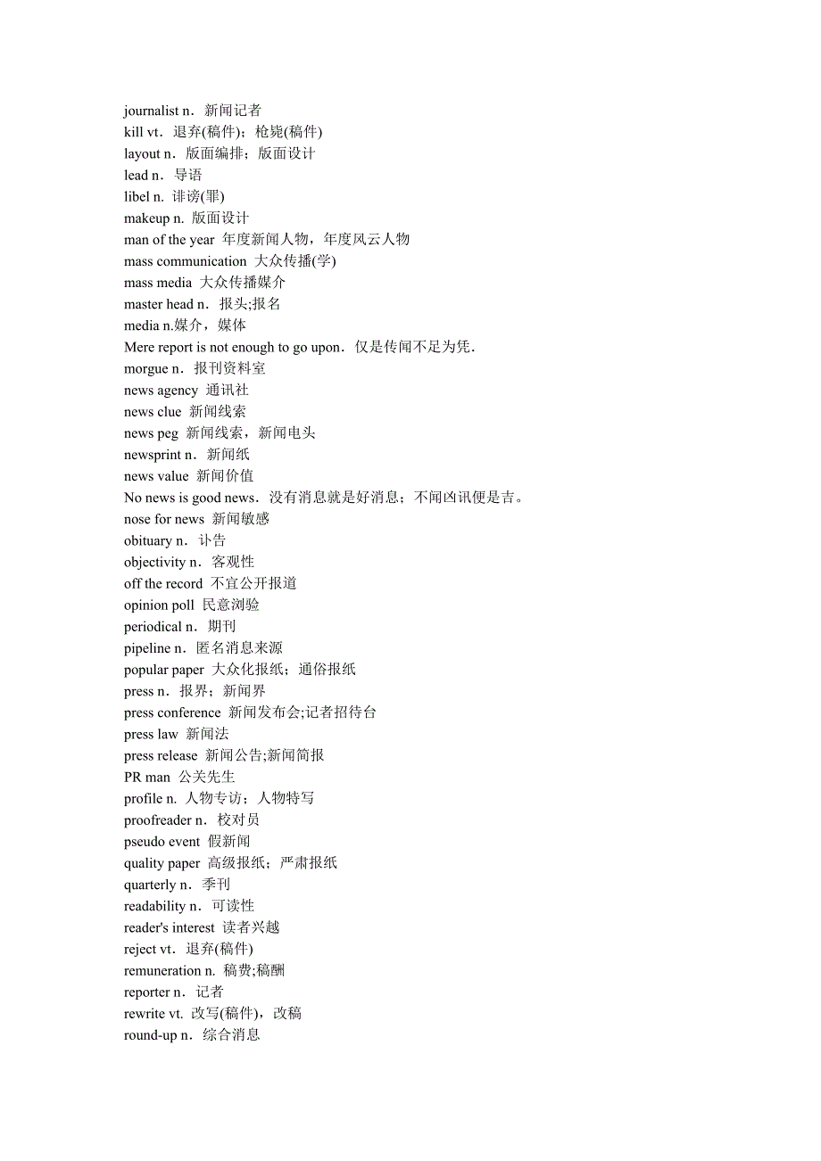 英文报刊常用术语.doc_第3页