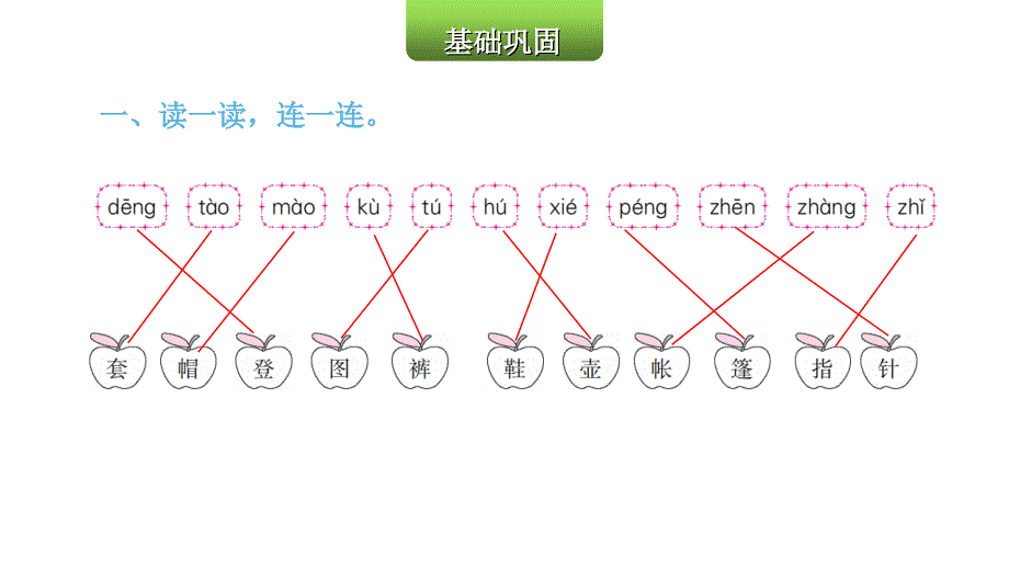 二年级上册语文习题课件语文园地一人教部编版共7张PPT_第4页