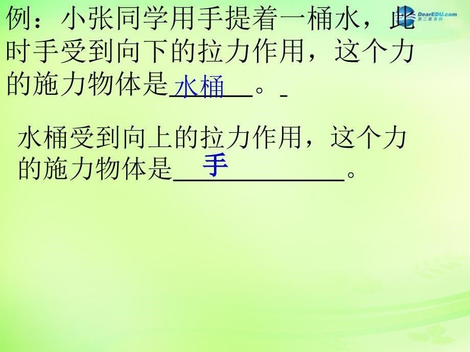 江苏省溧水县孔镇中学八年级物理下册8.1力弹力课件新版苏科版_第5页