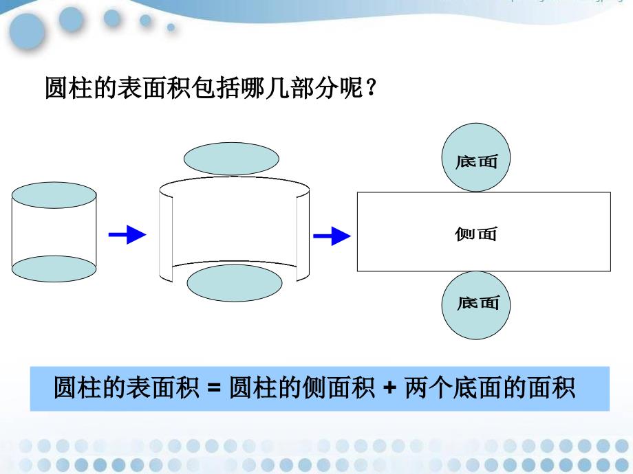 人教版六年级数学下册第二单元第二课时_圆柱的表面积_第4页