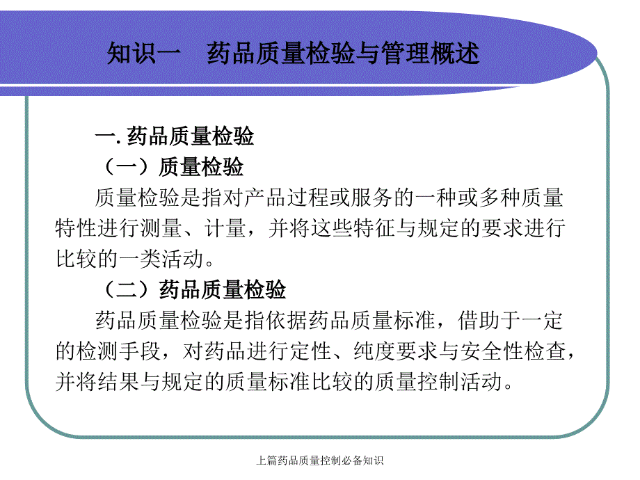 上篇药品质量控制必备知识课件_第3页