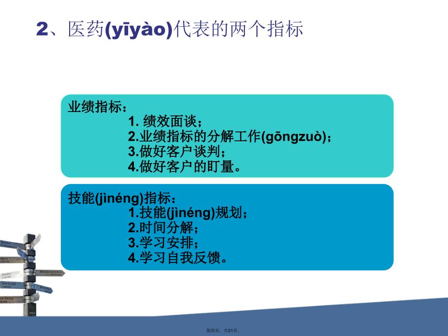 医药代表的职业规划定位培训讲学_第4页