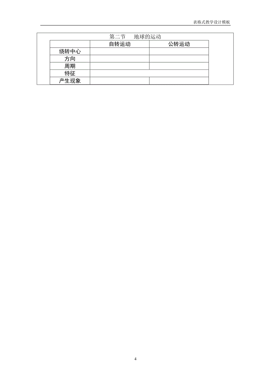 地球公转教学设计1.doc_第4页