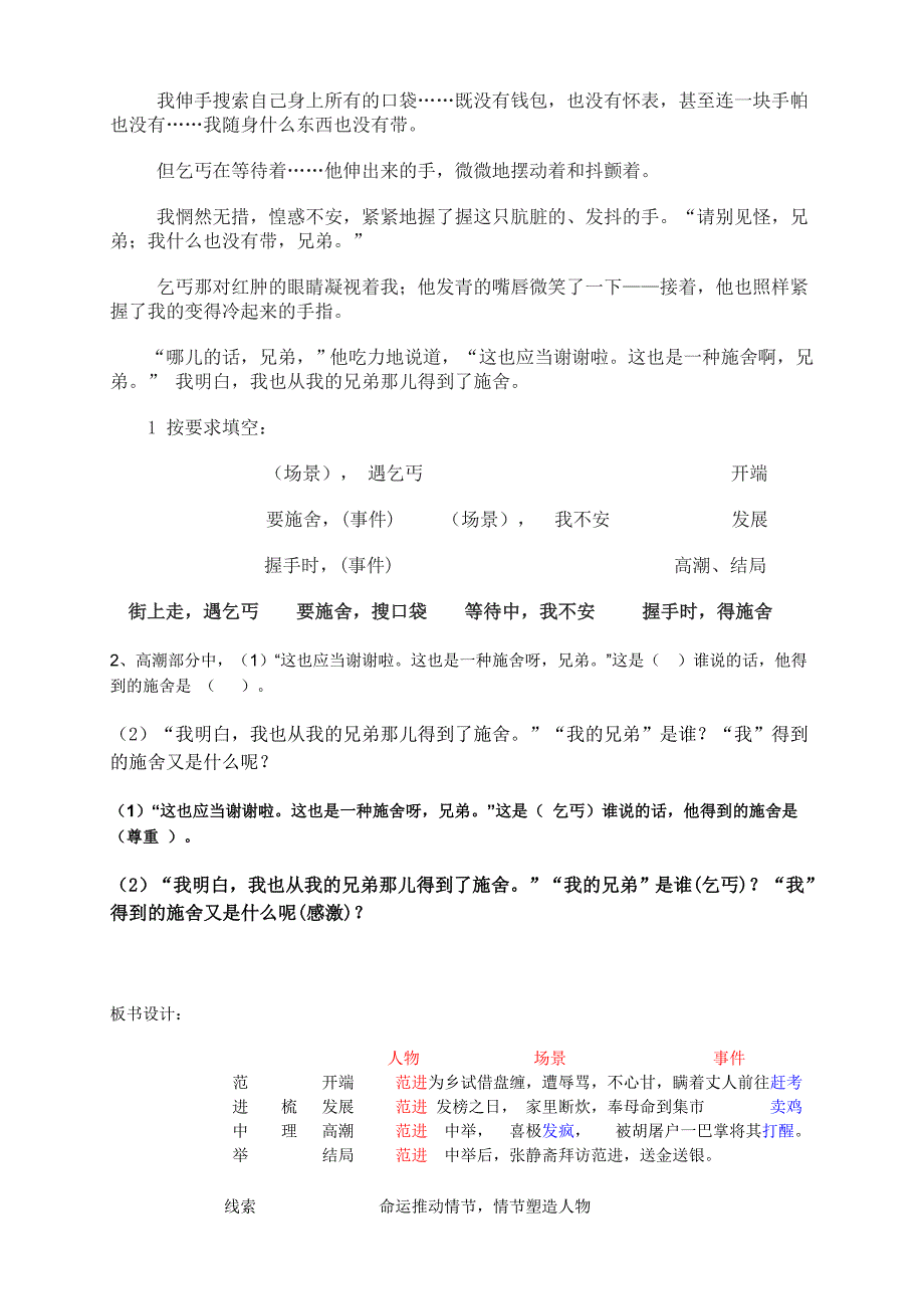 《范进中举》感受情节意义_第4页