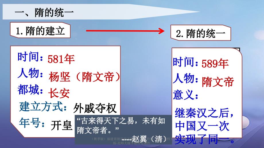 最新季版福建省级历史下册第1课隋的兴亡课件北师大版北师大级下册历史课件_第4页