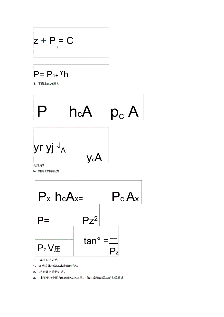 只要两分很不错的工程流体力学重点复习_第4页