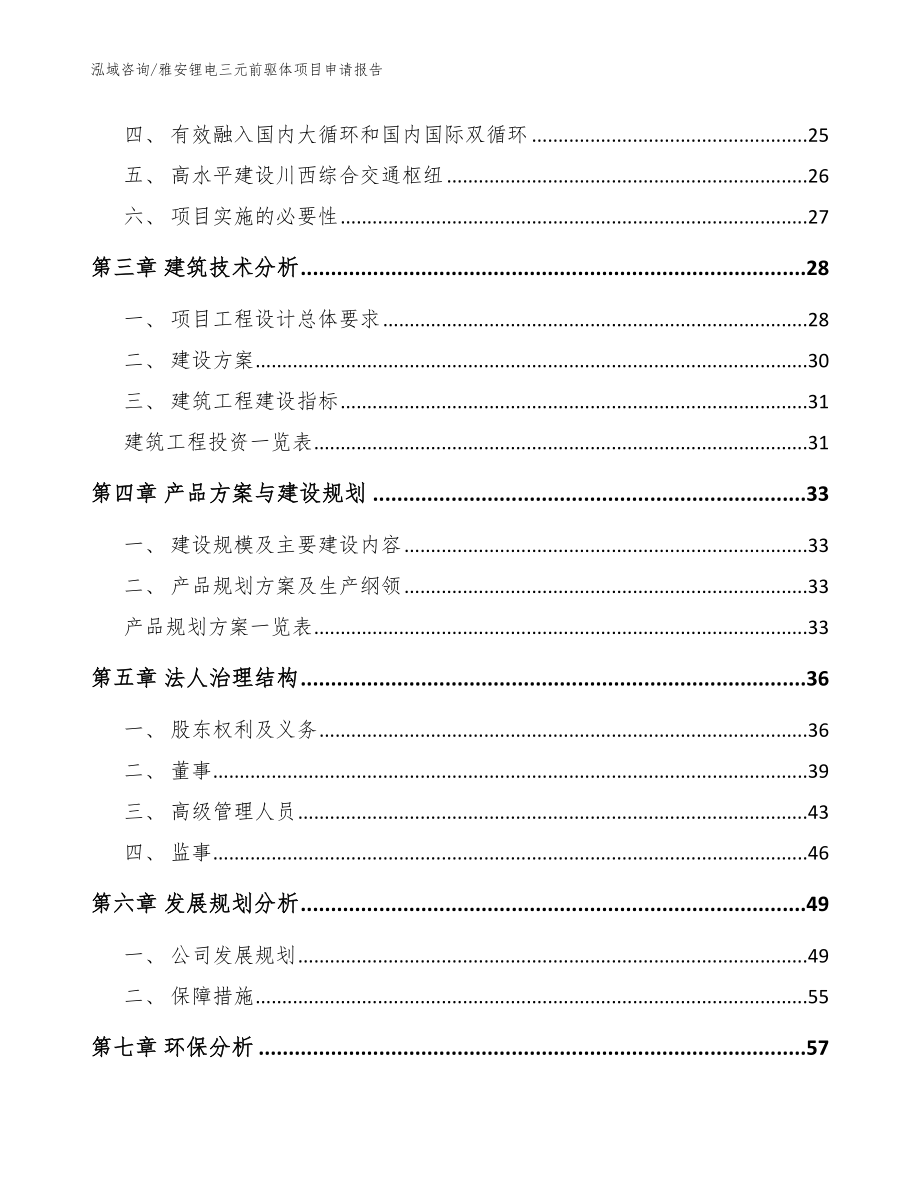 雅安锂电三元前驱体项目申请报告（模板）_第4页