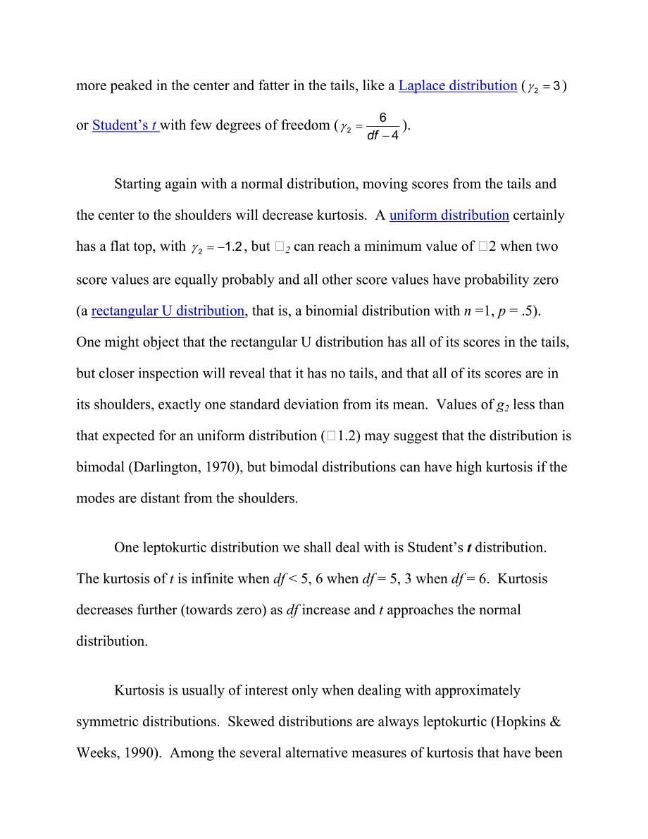 skewness kurtosis 峰度,偏度 介绍_第5页