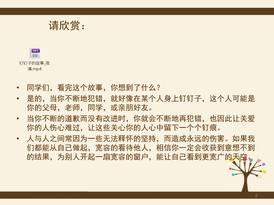 幼儿德育教育课堂PPT_第2页